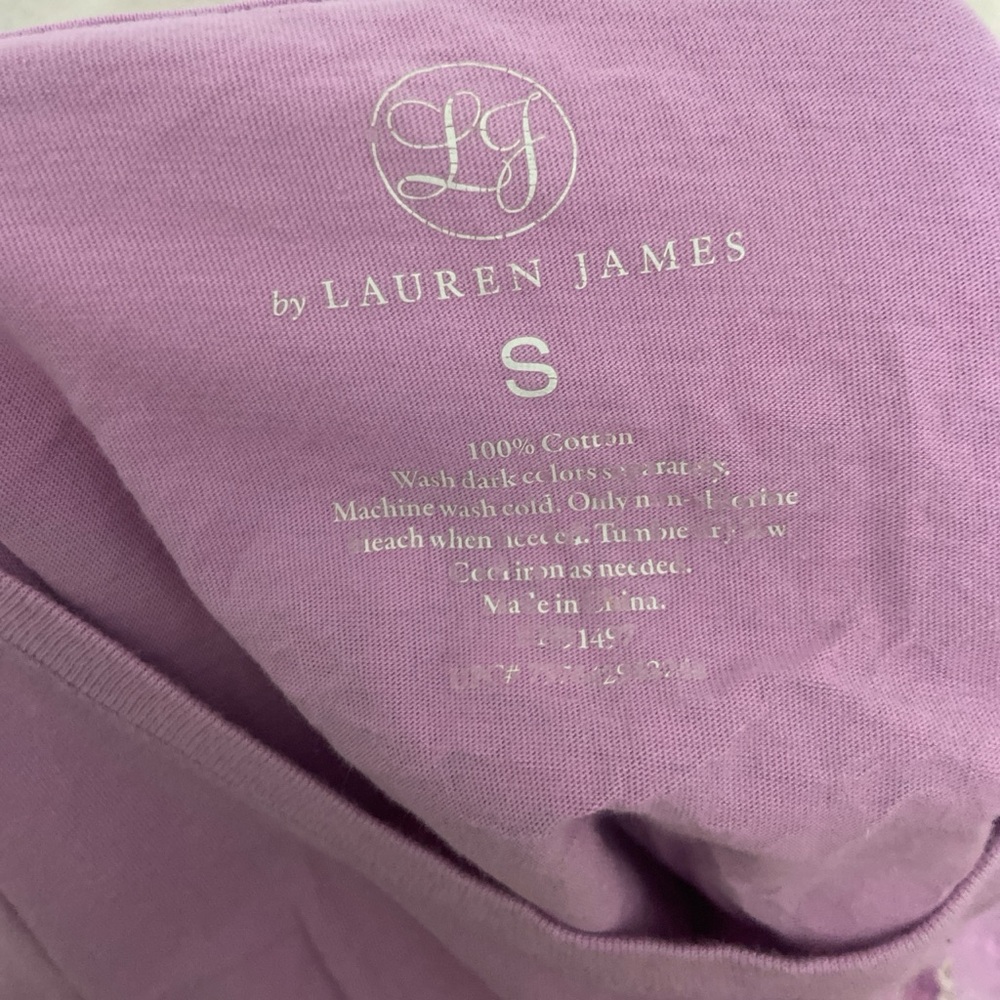 Lauren James Lavender Cotton Top